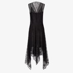 Black Flowers and Bacche lace dress