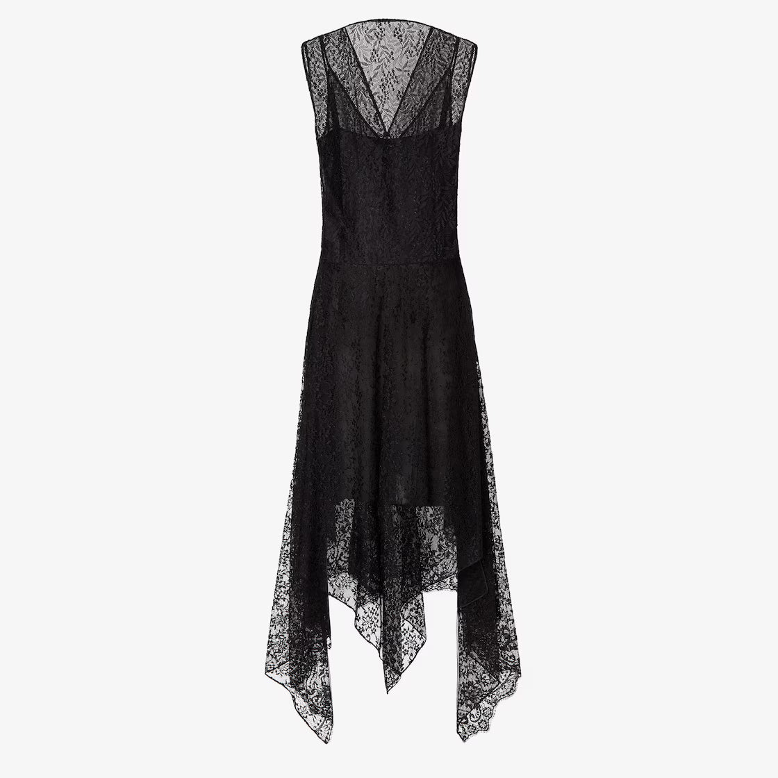 Black Flowers and Bacche lace dress