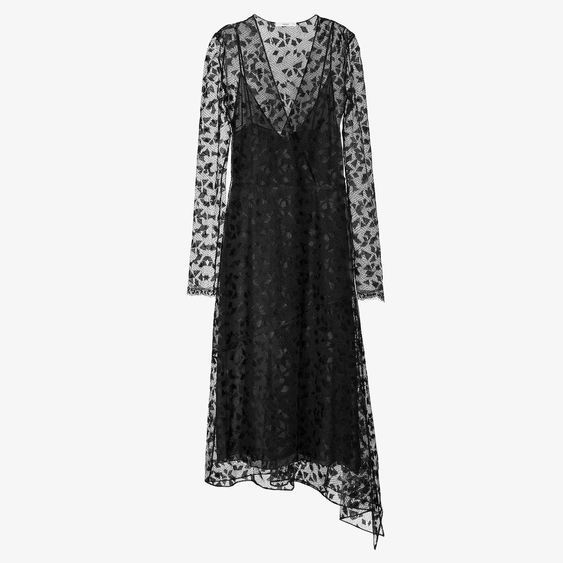 Black Cuneo lace dress