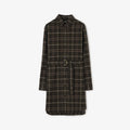 Check Cotton Shirt Dress