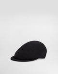 Wool crepe cap with DG coin