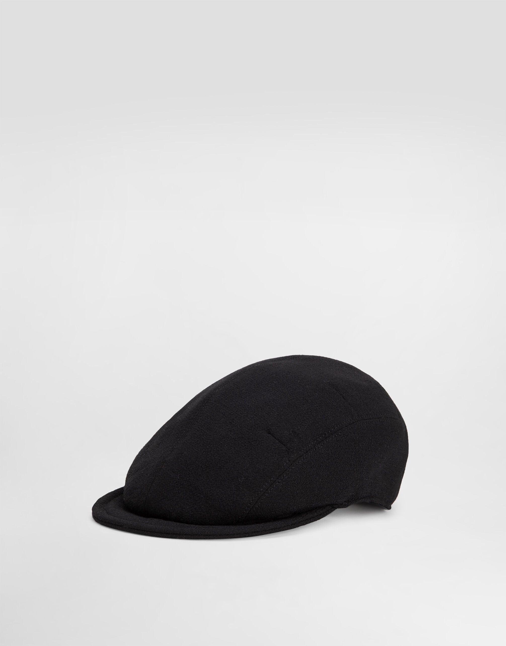 Wool crepe cap with DG coin