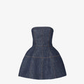 Dark blue FF denim dress