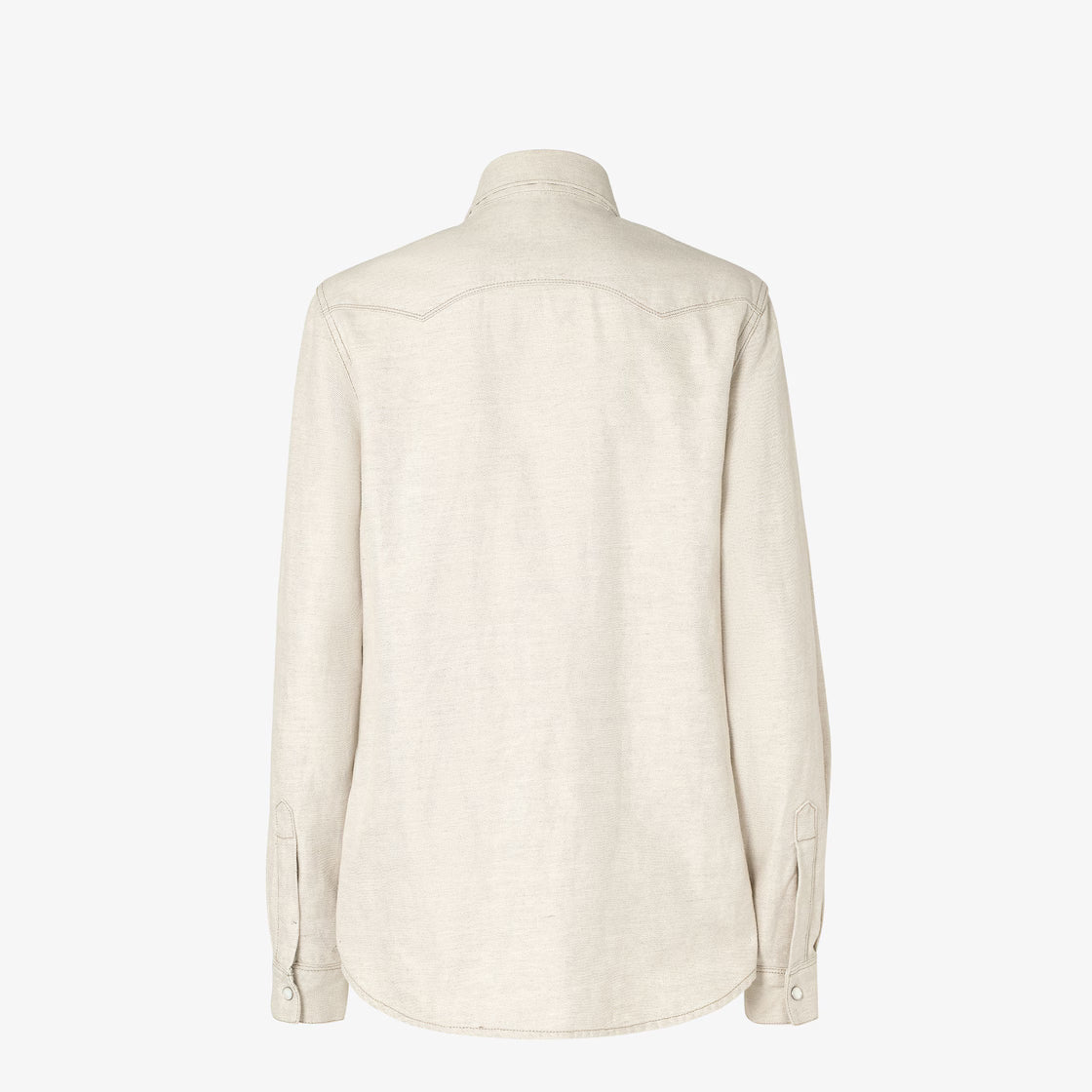 Ivory Selleria denim shirt RUNWAY DELUXE