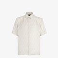 Shirt White FF silk shirt RUNWAY DELUXE