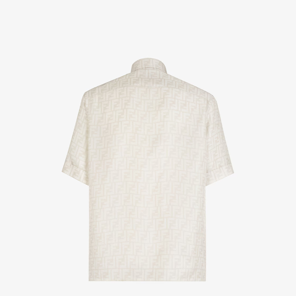 Shirt White FF silk shirt RUNWAY DELUXE