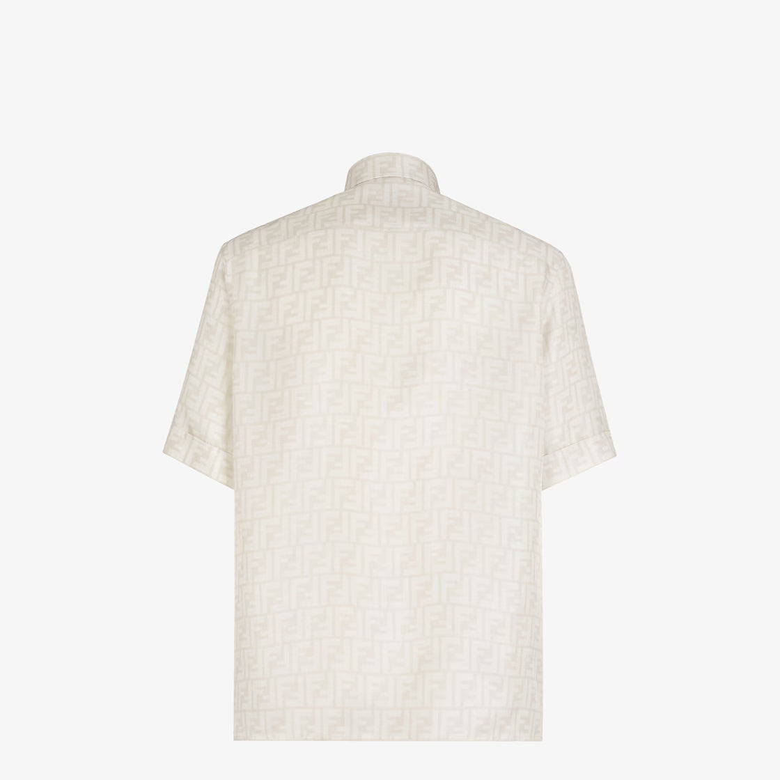 Shirt White FF silk shirt RUNWAY DELUXE