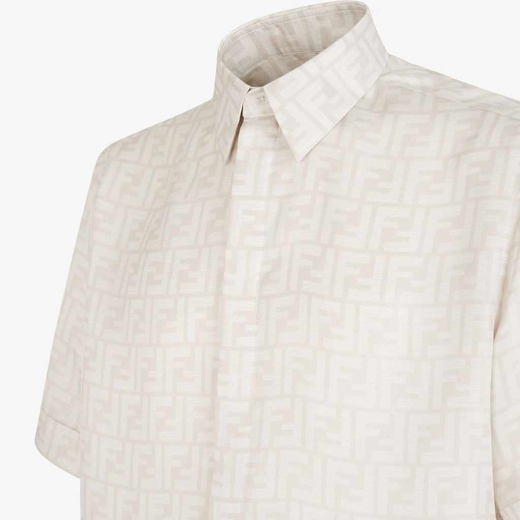 Shirt White FF silk shirt RUNWAY DELUXE