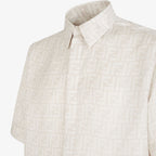 Shirt White FF silk shirt RUNWAY DELUXE