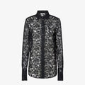Ivory Peonia lace shirt RUNWAY DELUXE