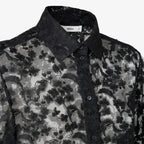 Ivory Peonia lace shirt RUNWAY DELUXE