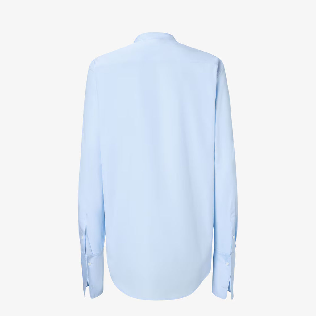 Light blue poplin shirt RUNWAY DELUXE