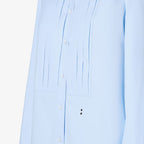 Light blue poplin shirt RUNWAY DELUXE
