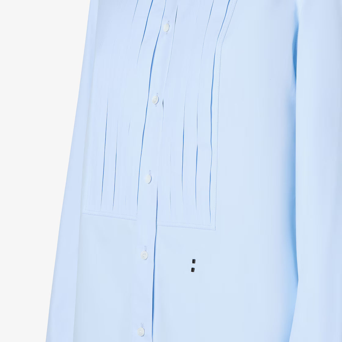Light blue poplin shirt RUNWAY DELUXE