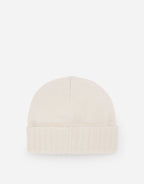 Cashmere hat with DG logo embroidery