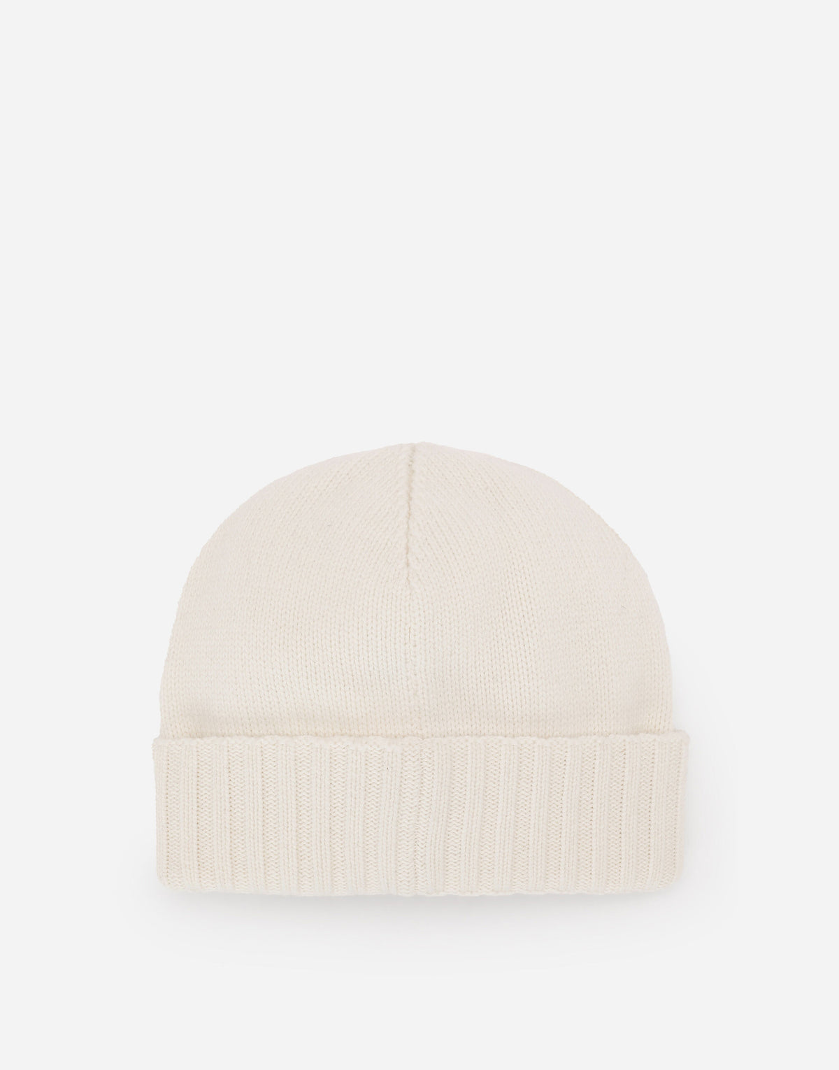 Cashmere hat with DG logo embroidery
