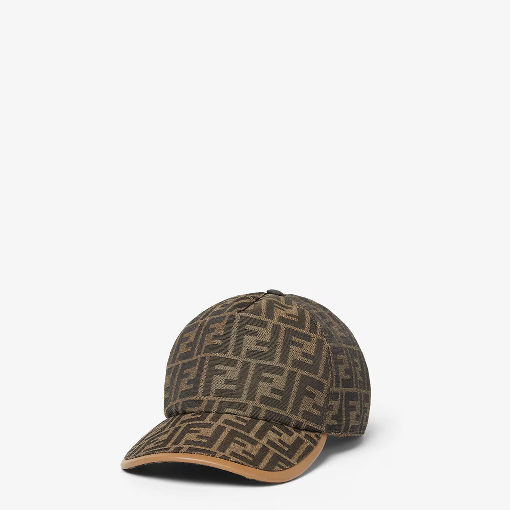 FF jacquard fabric baseball cap