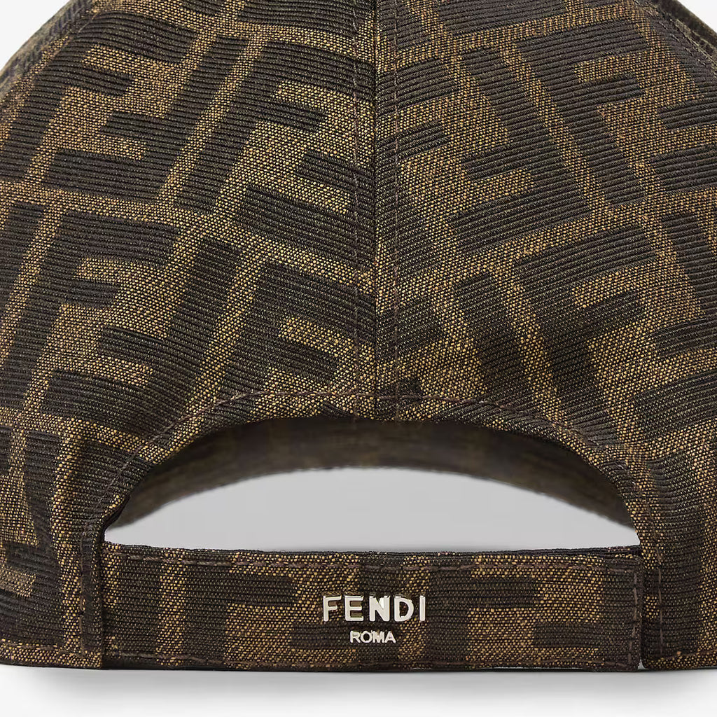 FF jacquard fabric baseball cap
