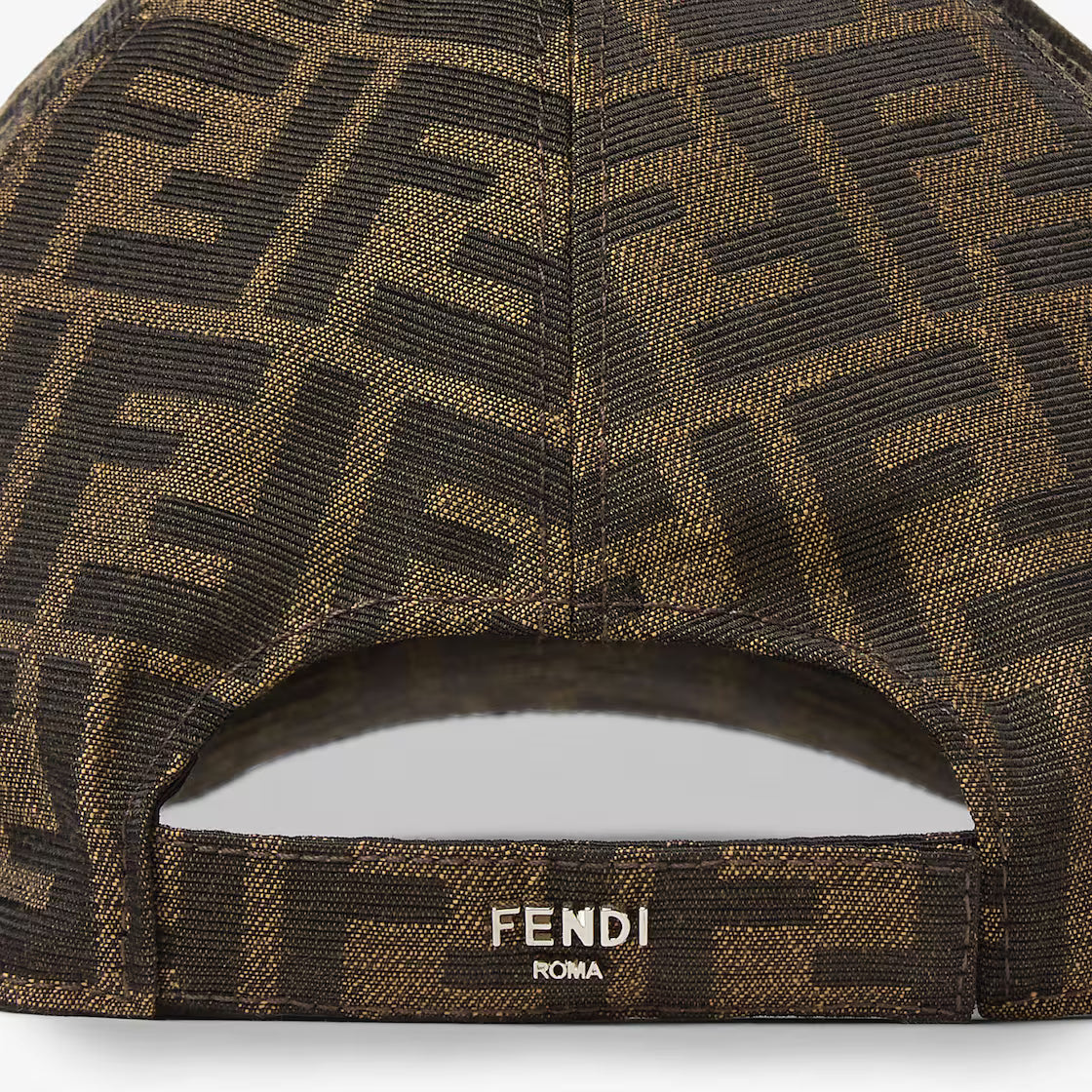 FF jacquard fabric baseball cap
