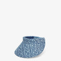 Blue FF denim visor