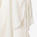 Ivory silk dress