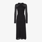 Wool yarn dress