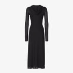 Wool yarn dress