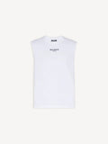 Embroidered Balmain Paris tank top RUNWAY DELUXE