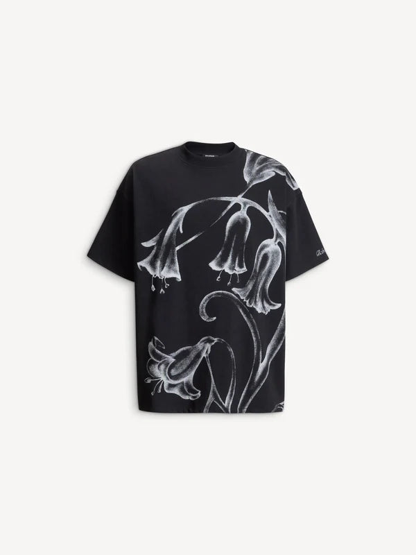 Printed Balmain Flower T-shirt RUNWAY DELUXE
