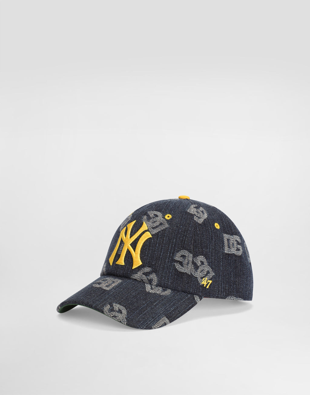 Dolce&Gabbana X ’47 New York Yankees Baseball Cap In Denim Logo