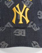 Dolce&Gabbana X ’47 New York Yankees Baseball Cap In Denim Logo