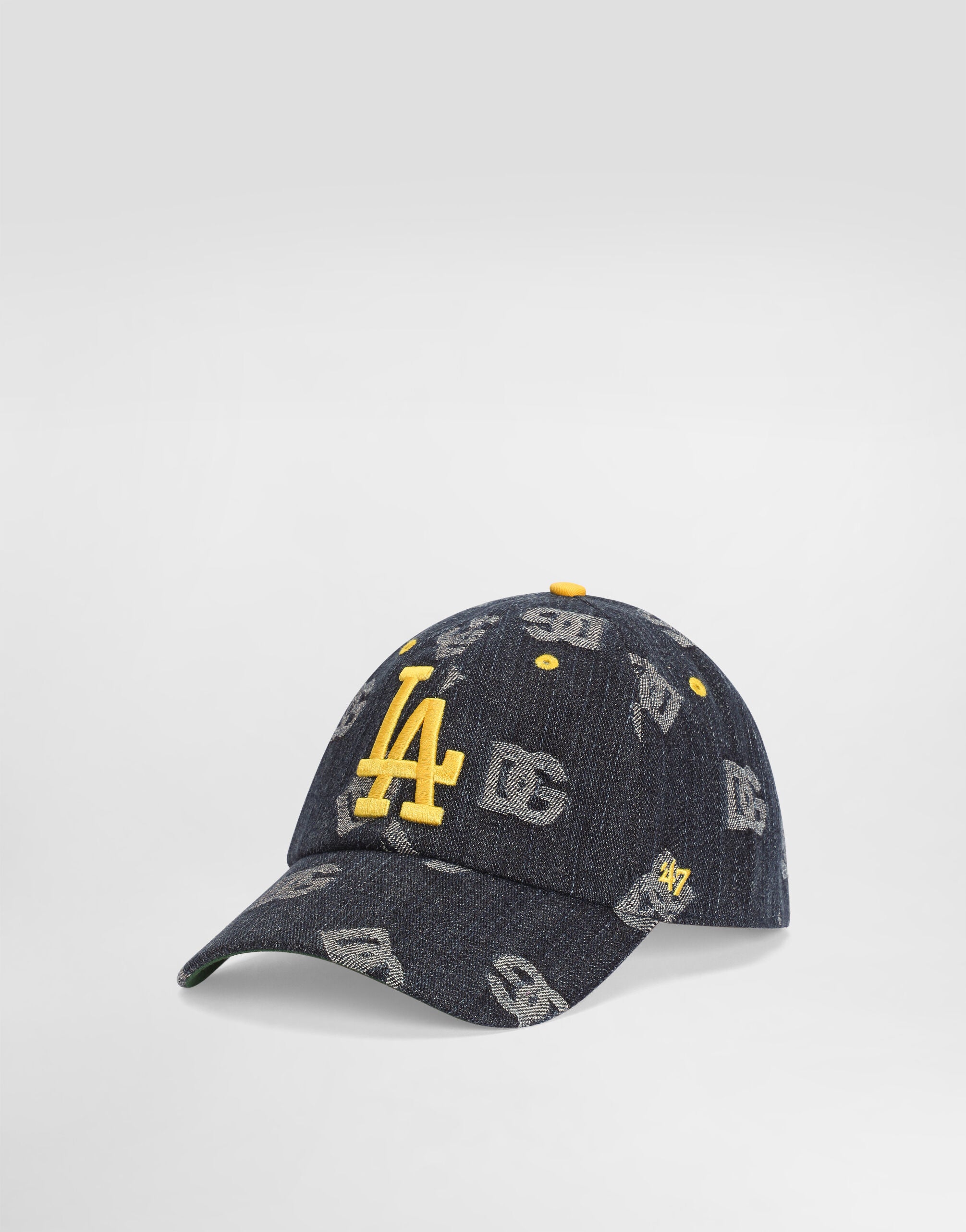 Dolce&Gabbana X ’47 Los Angeles Dodgers Baseball Cap In Denim Logo