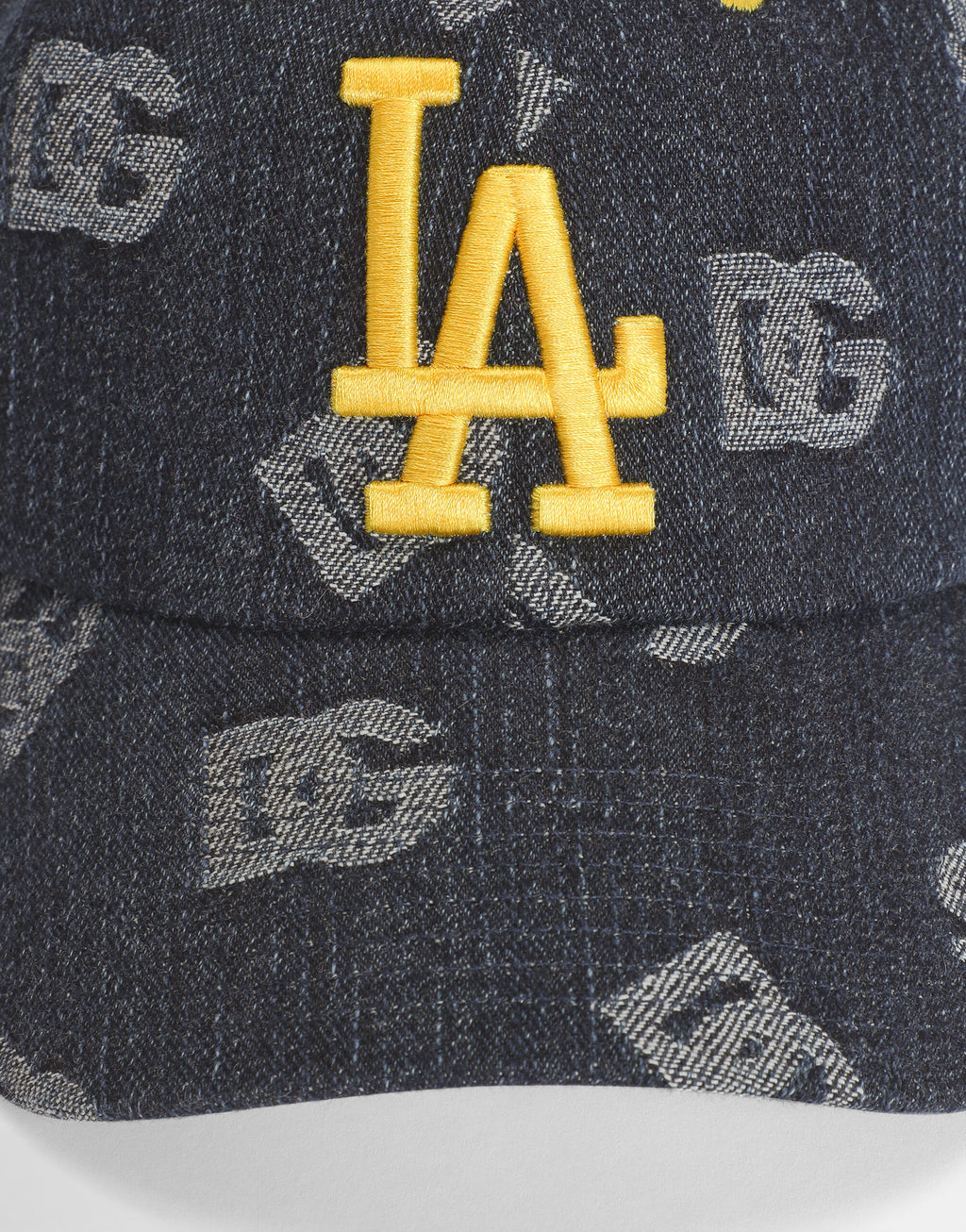Dolce&Gabbana X ’47 Los Angeles Dodgers Baseball Cap In Denim Logo