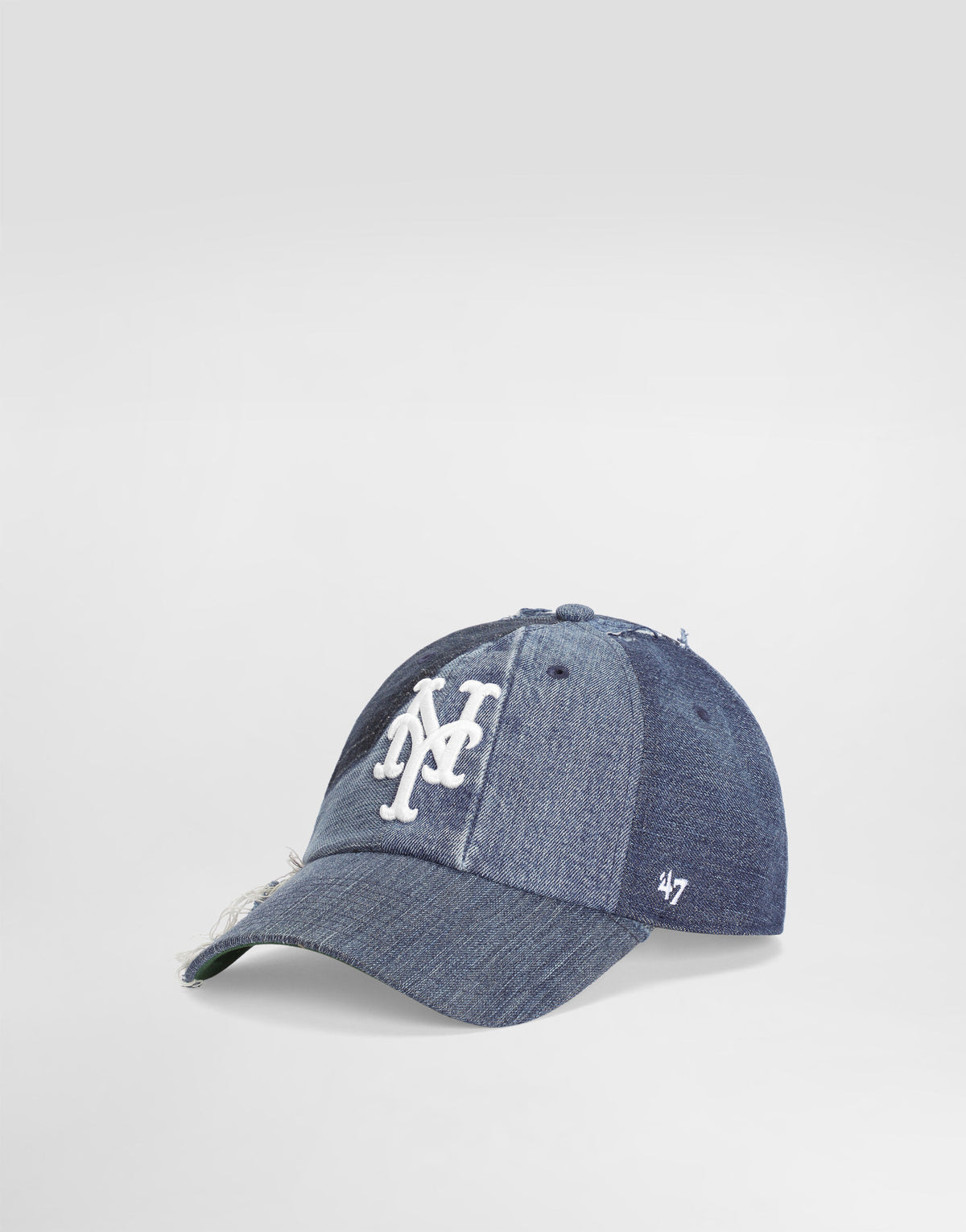 Dolce&Gabbana X ’47 New York Mets Denim Patchwork Baseball Cap