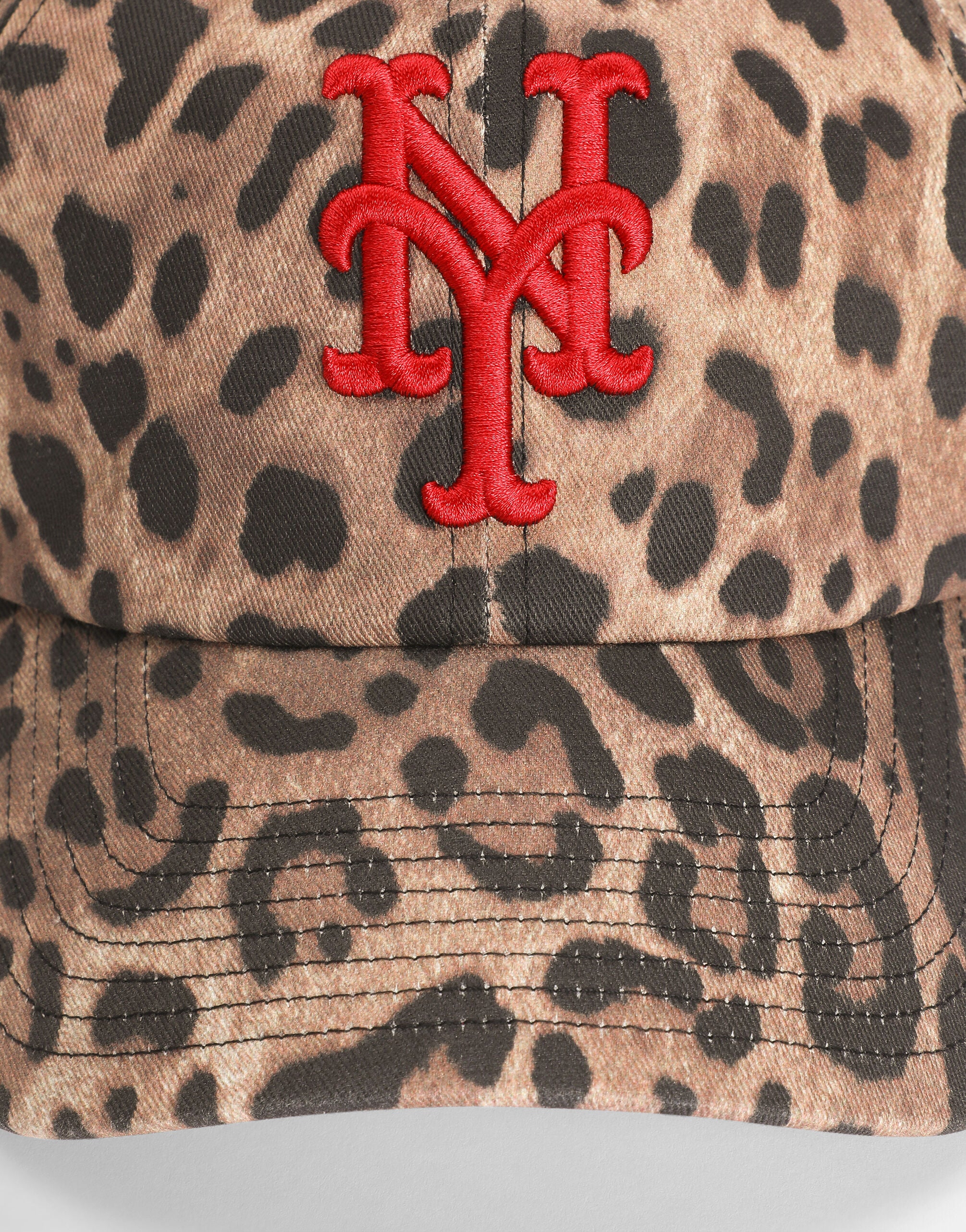 Dolce&Gabbana X ’47 New York Mets Leo-Print Baseball Cap