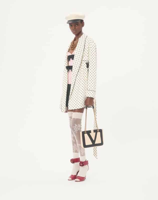 Valentino Garavani Viva Superstar Small Nappa Leather Shopping Bag