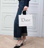Dioramour Small Dior Book Tote with Strap