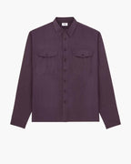 SHIRT IN VISCOSE AND SILK