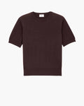 T-SHIRT SWEATER IN WOOL