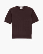 T-SHIRT SWEATER IN WOOL