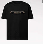 Embellished Damier Pique T-Shirt