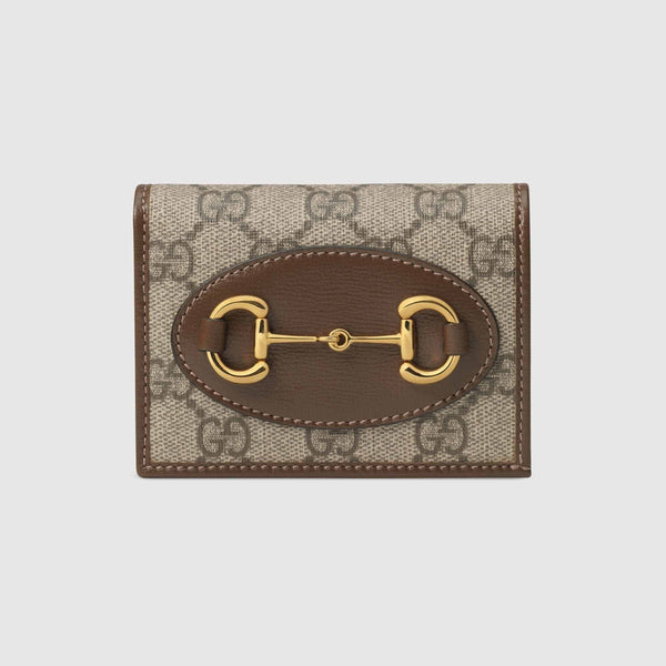 GUCCI HORSEBIT 1955 CARD CASE WALLET
