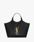 ICARE IN QUILTED LAMBSKIN BLACK