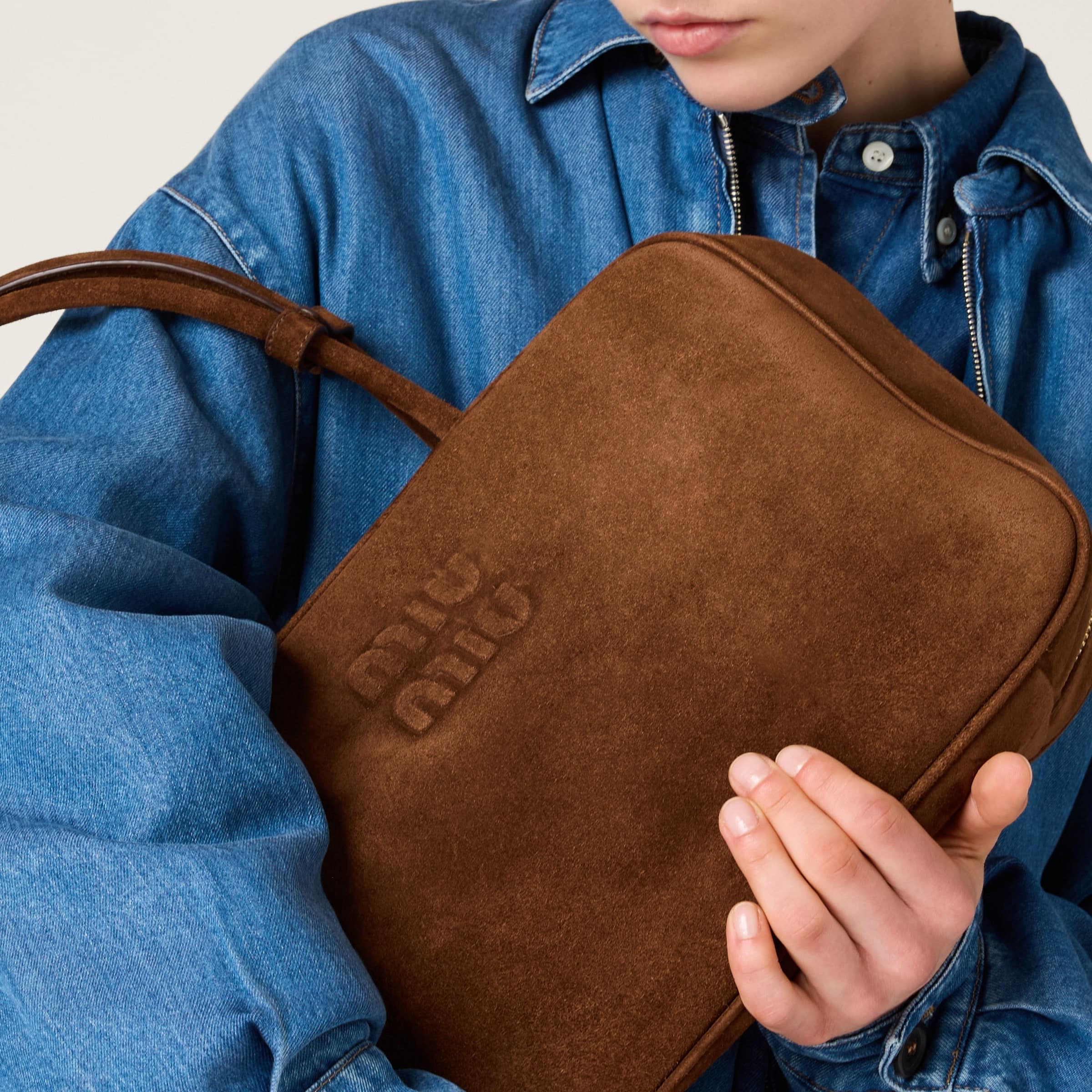 Suede Beau bag