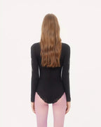 Jersey Bodysuit With Lace RUNWAY DELUXE