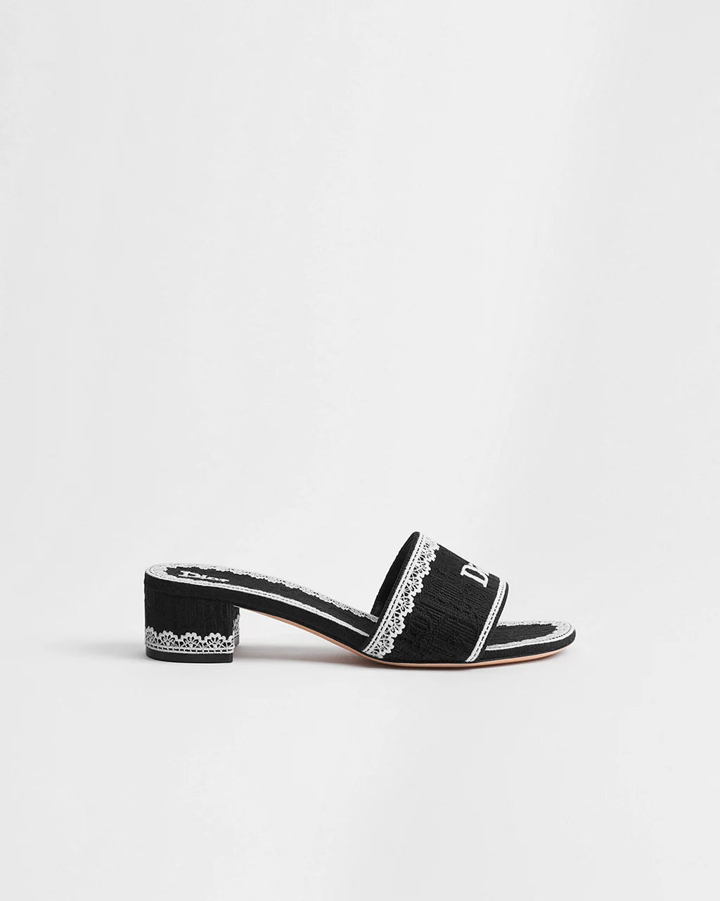 Dior Dentelle Heeled Slide