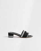 Dior Dentelle Heeled Slide