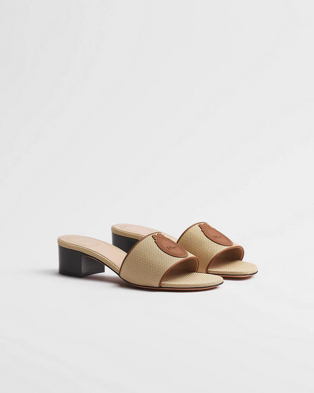 Dioriviera Dior Médaillon Heeled Slide RUNWAY DELUXE
