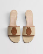 Dioriviera Dior Médaillon Heeled Slide RUNWAY DELUXE