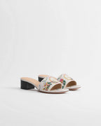 Dior Qixi Dior Médaillon Heeled Slide RUNWAY DELUXE